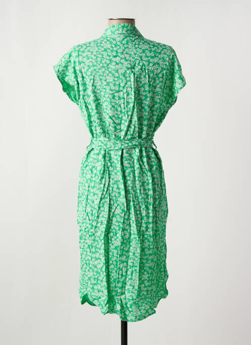 Rochie midi verde PIECES femeie