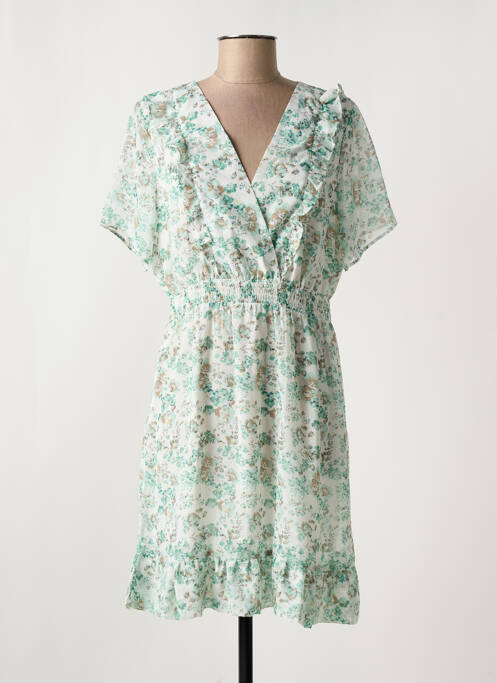 Rochie scurtă verde MOD.STYLE femeie