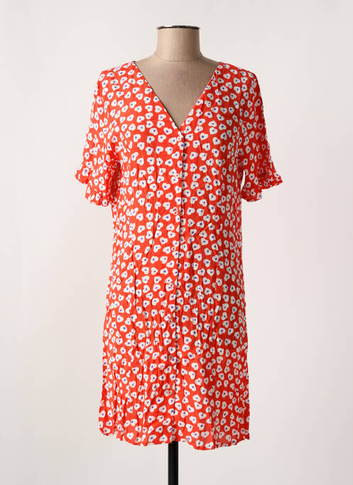 Rochie scurtă roșu PIECES femeie