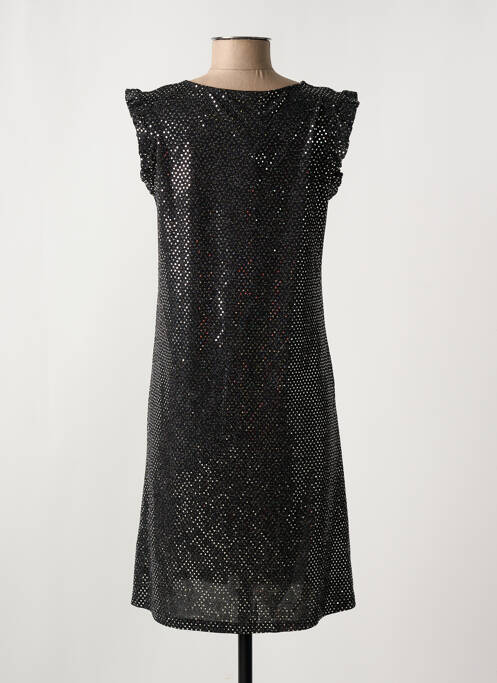 Rochie scurtă argintiu MOD. STYLE femeie