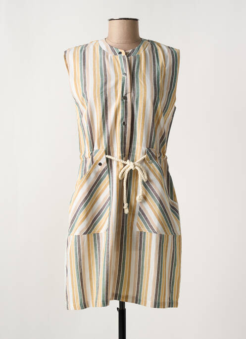 Rochie scurtă bej MOLLY BRACKEN femeie