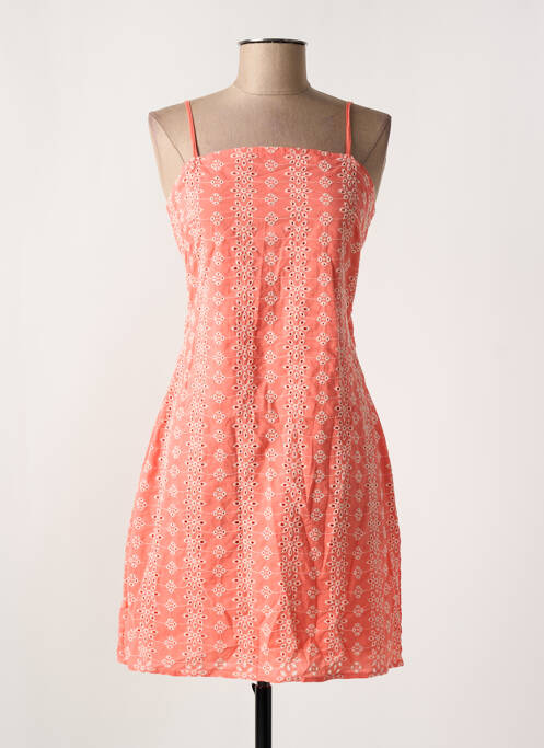 Rochie scurtă roz PIECES femeie