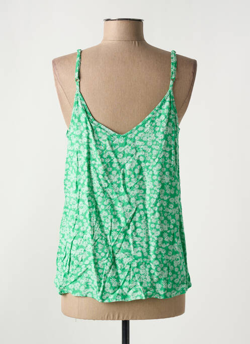 Top verde PIECES femeie