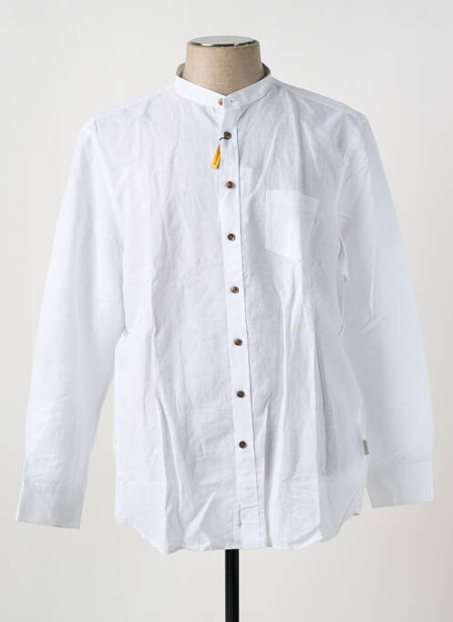 Cămașă cu mâneci lungi alb BUGATTI bărbat