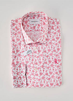 Cămașă cu mâneci lungi roșu VICOMTEA bărbat