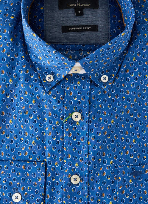Cămașă cu mâneci lungi albastru FYNCH-HATTON bărbat