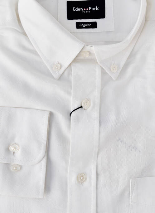 Cămașă cu mâneci lungi alb EDEN PARK bărbat