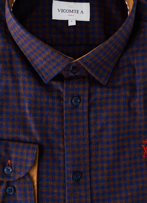 Cămașă cu mâneci lungi albastru VICOMTEA bărbat