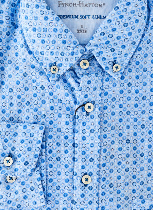 Cămașă cu mâneci lungi albastru FYNCH-HATTON bărbat