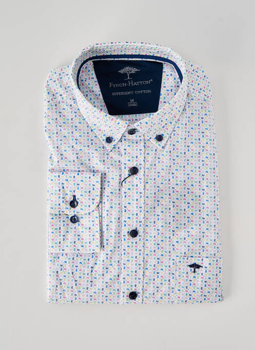 Cămașă cu mâneci lungi alb FYNCH-HATTON bărbat