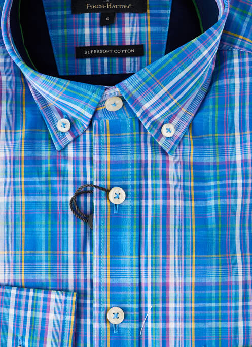 Cămașă cu mâneci lungi albastru FYNCH-HATTON bărbat