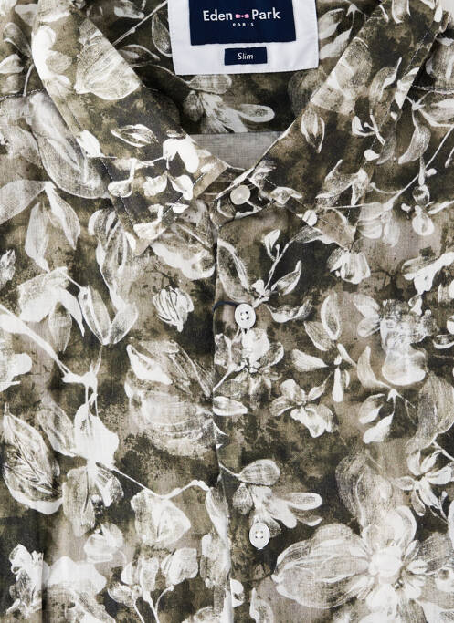 Cămașă cu mâneci lungi verde EDEN PARK bărbat