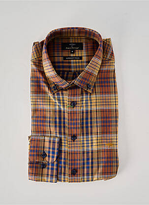 Cămașă cu mâneci lungi maro FYNCH-HATTON bărbat