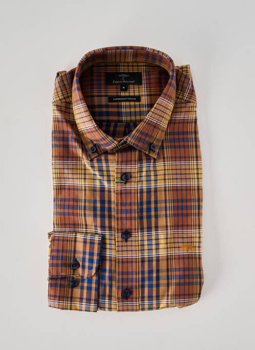 Cămașă cu mâneci lungi maro FYNCH-HATTON bărbat