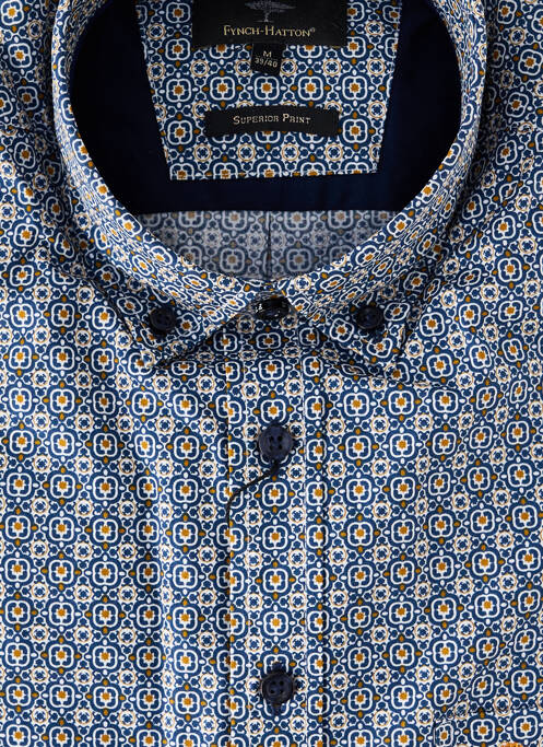 Cămașă cu mâneci lungi albastru FYNCH-HATTON bărbat