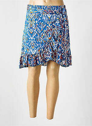 Fustă scurtă albastru IN APRIL 1986 femeie