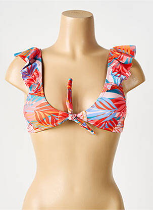 Sutien de costum de baie elasticitate top sutien modelat portocalie MOLLY BRACKEN femeie