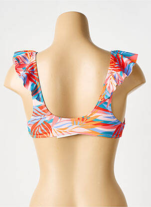 Sutien de costum de baie elasticitate top sutien modelat portocalie MOLLY BRACKEN femeie