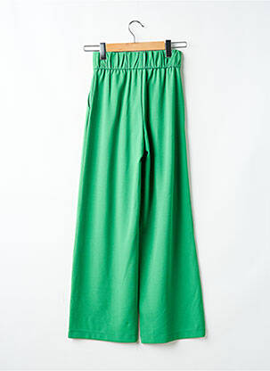 Pantalon larg țesătură poplin mărime normală verde JDY femeie