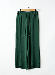 Pantalon larg țesătură crep mărime normală verde TIFFOSI femeie