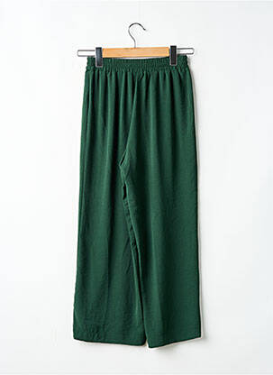 Pantalon larg țesătură crep mărime normală verde TIFFOSI femeie