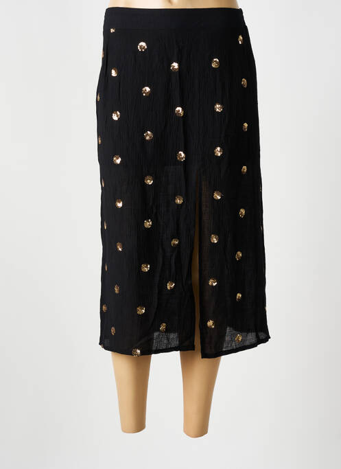 Fustă midi negru IN APRIL 1986 femeie