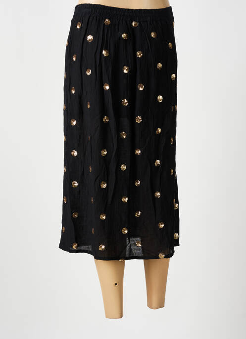 Fustă midi negru IN APRIL 1986 femeie