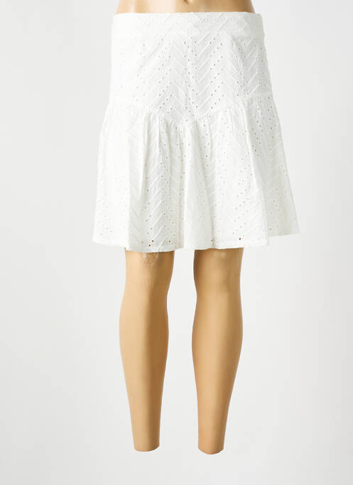 Fustă scurtă alb GRACE & MILA femeie