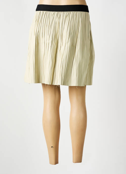 Fustă scurtă bej LUCY & CO femeie