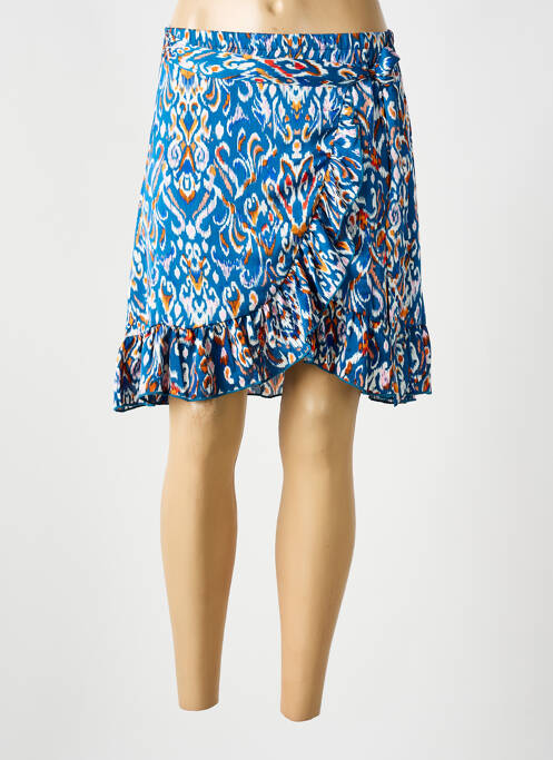 Fustă scurtă albastru IN APRIL 1986 femeie