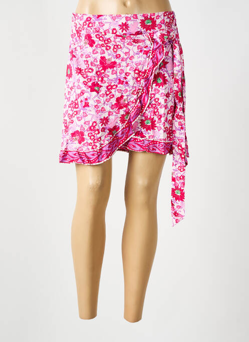 Fustă scurtă roz CERISE BLUE femeie