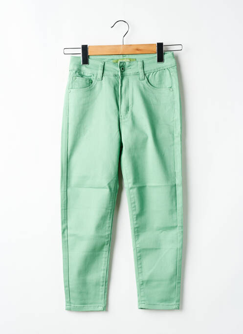 Pantalon trei sferturi verde SARAH JOHN femeie