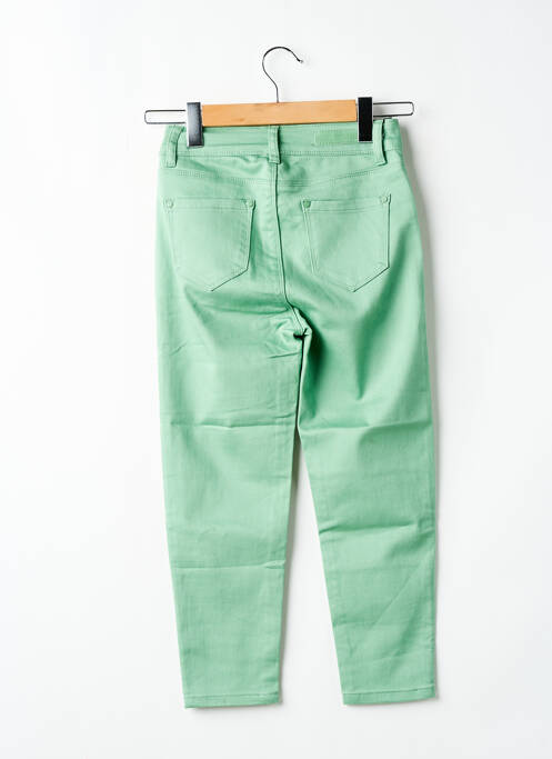 Pantalon trei sferturi verde SARAH JOHN femeie