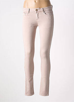 Blugi skinny buzunare bej R.DISPLAY femeie