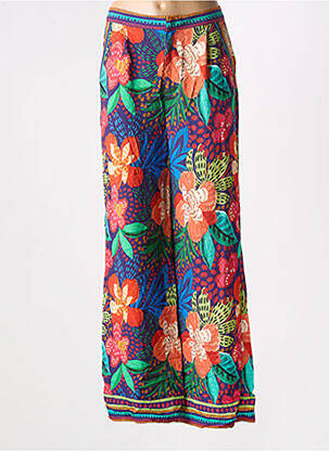 Pantalon larg albastru LA PETITE ETOILE femeie