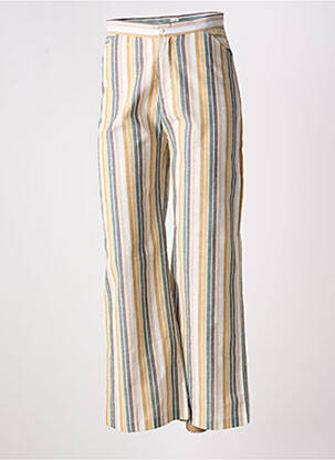 Pantalon larg bej MOLLY BRACKEN femeie