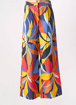 Pantalon larg albastru LA PETITE ETOILE femeie