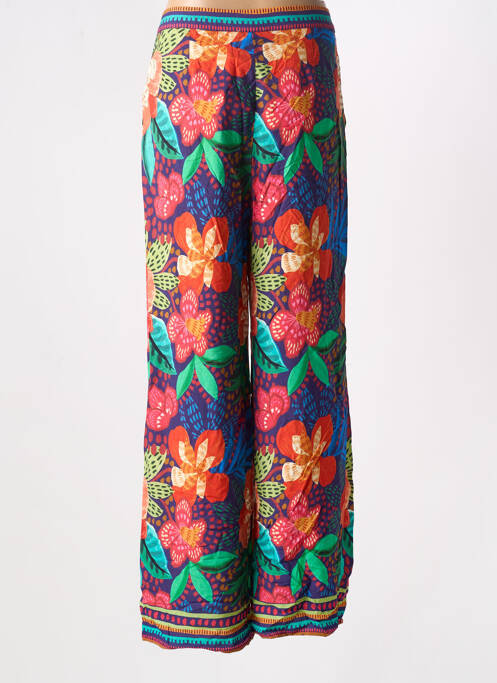 Pantalon larg albastru LA PETITE ETOILE femeie