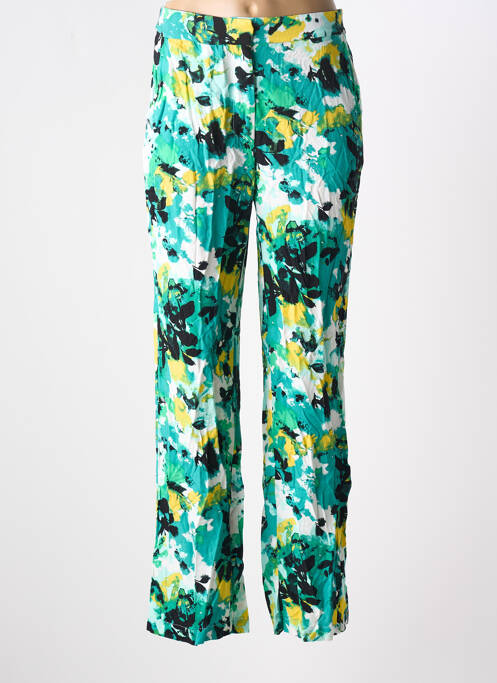 Pantalon drept verde VILA femeie