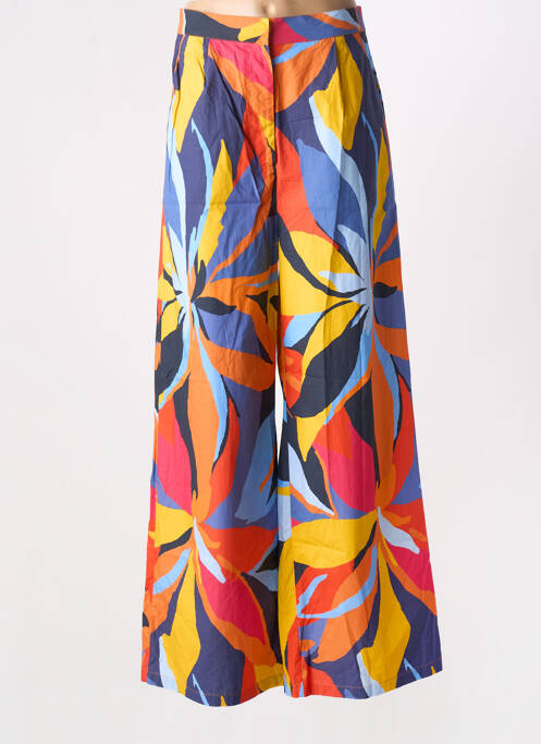 Pantalon larg albastru LA PETITE ETOILE femeie