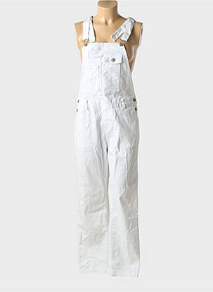 Salopetă alb NINA CARTER femeie