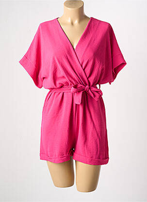 Salopetă scurtă roz NEW COLLECTION femeie