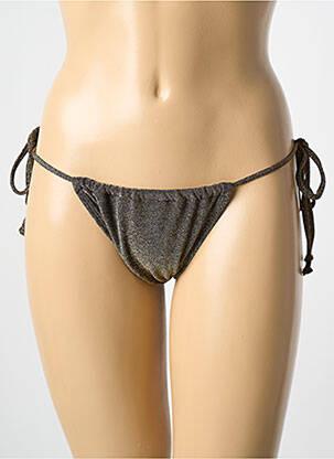 Chiloți de baie negru MOLLY BRACKEN femeie