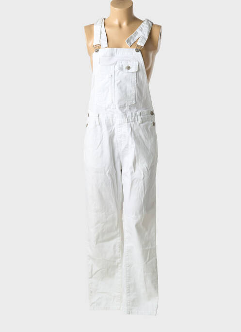 Salopetă alb NINA CARTER femeie