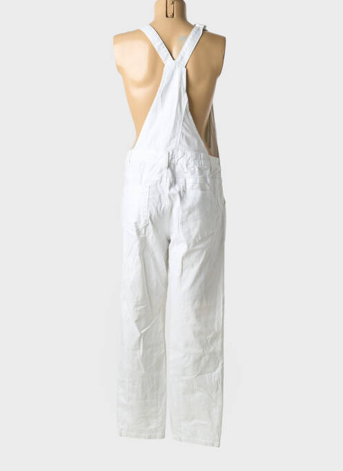 Salopetă alb NINA CARTER femeie