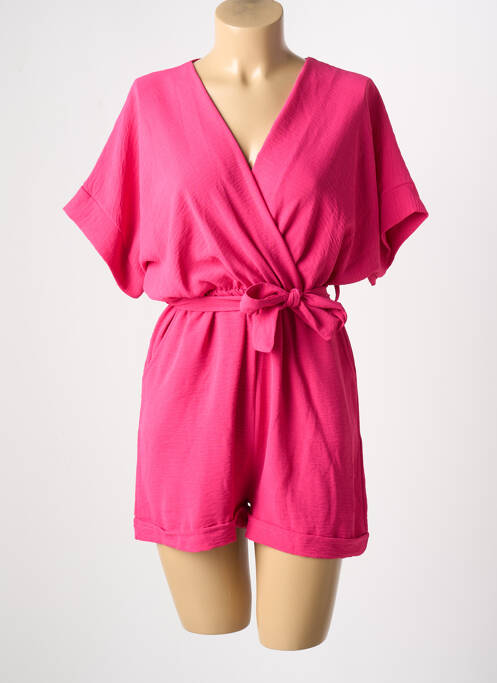 Salopetă scurtă roz NEW COLLECTION femeie