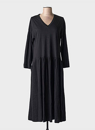 Rochie midi mâneci lungi mâneci lungi negru MASAI femeie