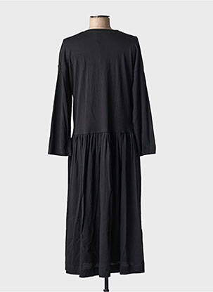 Rochie midi mâneci lungi mâneci lungi negru MASAI femeie