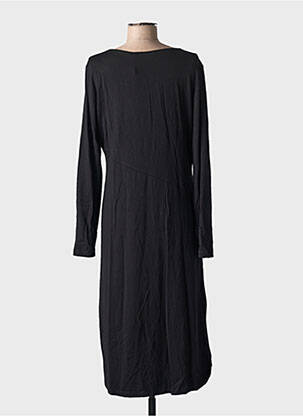 Rochie midi mâneci lungi mâneci lungi negru ELSEWHERE femeie