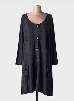 Vestă cu mâneci lungi gri G!OZE femeie